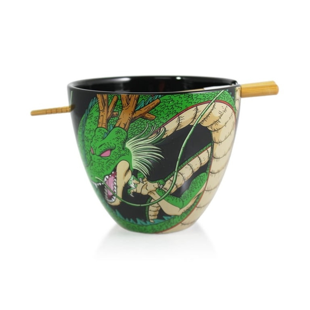 Dragon Ball Z 16 oz Super Shenron Ceramic Ramen Bowl with Chopstick’s